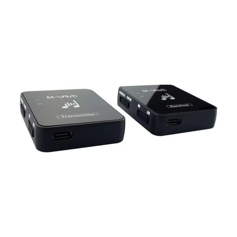 M-vave 2.4G Wireless Transmitter Receiver Earphone Monitor With Volume Adjustable For Live Professional Monitor Earphone Cuvave