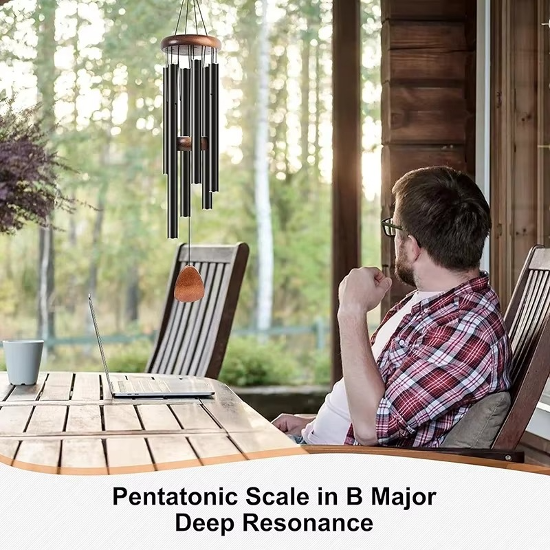 26 Inch Outdoor Wind Chimes Create An Atmosphere For Outdoor Decoration Of Farmhouses Terraces Gardens Front Porch And Balconies