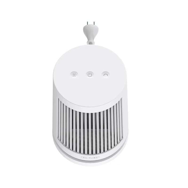 MIJIA Portable Desktop Electric Space Heater,45°Oscillating,600W PTC Ceramic Heaters Fan,For Bedroom, Office and Indoor Heating