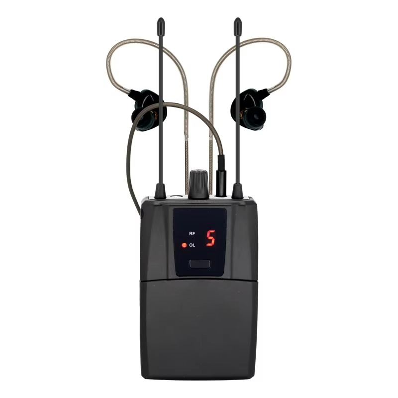 ERZHEN Professional Stage Monitoring System In-Ear Audio Monitoring Headphone Four Channels DJ Stage Suitable