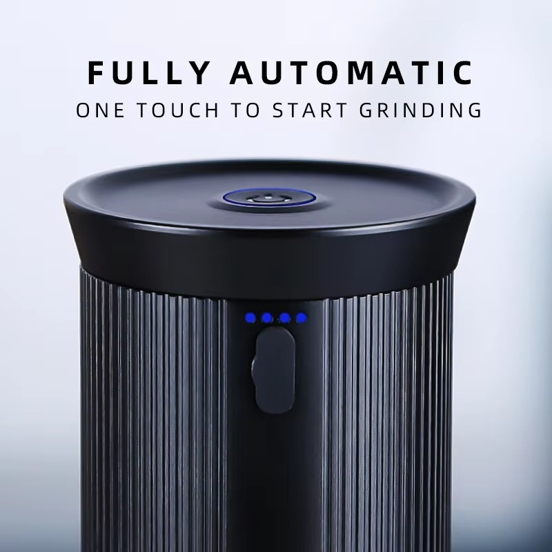 Havmore New High Quality New Rechargeable Coffee Bean Grinder 38mm 5 Pins Cutter Head Portable for Household