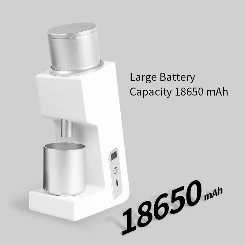 CAFOVO FR-005mini Electric Coffee Grinder 160RPM 304 Steel 38mm Conical Burrs Portable Outdoor Rechargeable Coffee Mill