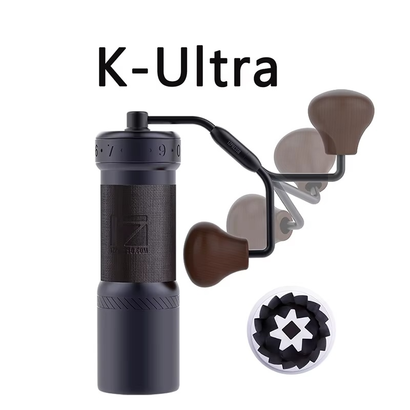 1zpresso Kultra coffee grinder Portable manual coffee mill adjustable 304stainless steel burr special 7core burr