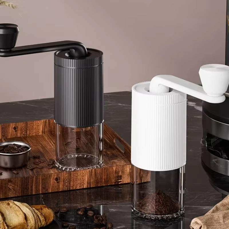 Mini Hand Crank Coffee Machine Kitchen Commercial Outdoor Portable Adjustable Thickness Grinder Coffee Bean Grinder