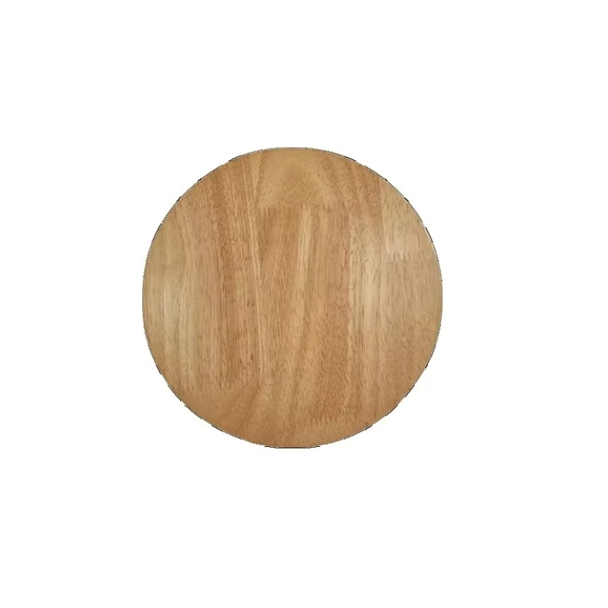 Modern LED Wall Lamp Circular Creative Wooden Wall Lamp Background Wall Bedroom Living Room Corridor Staircase Decorative Light