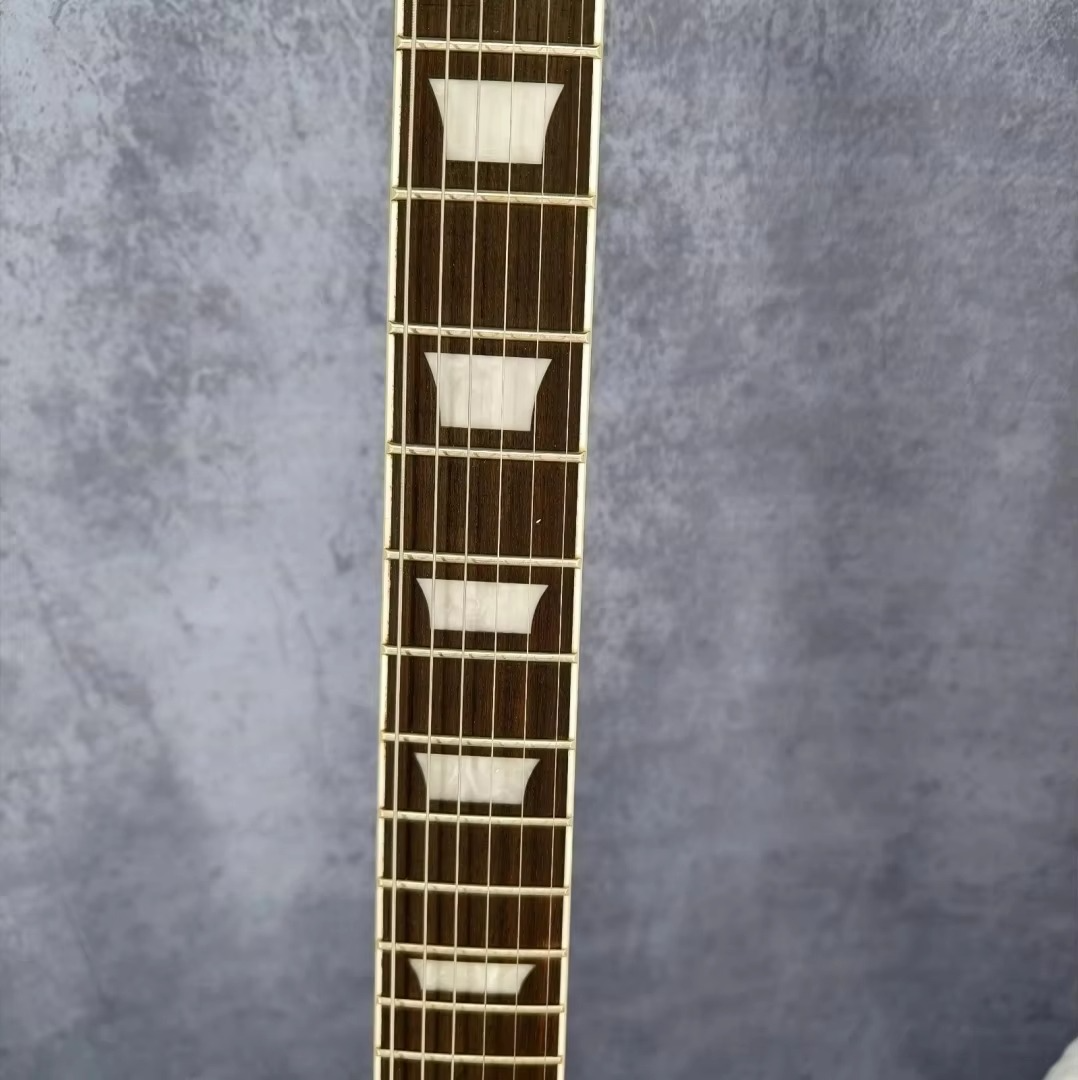 Free Shipping SG yellow electric guitar with black fretboard 2H pickup silver hardware