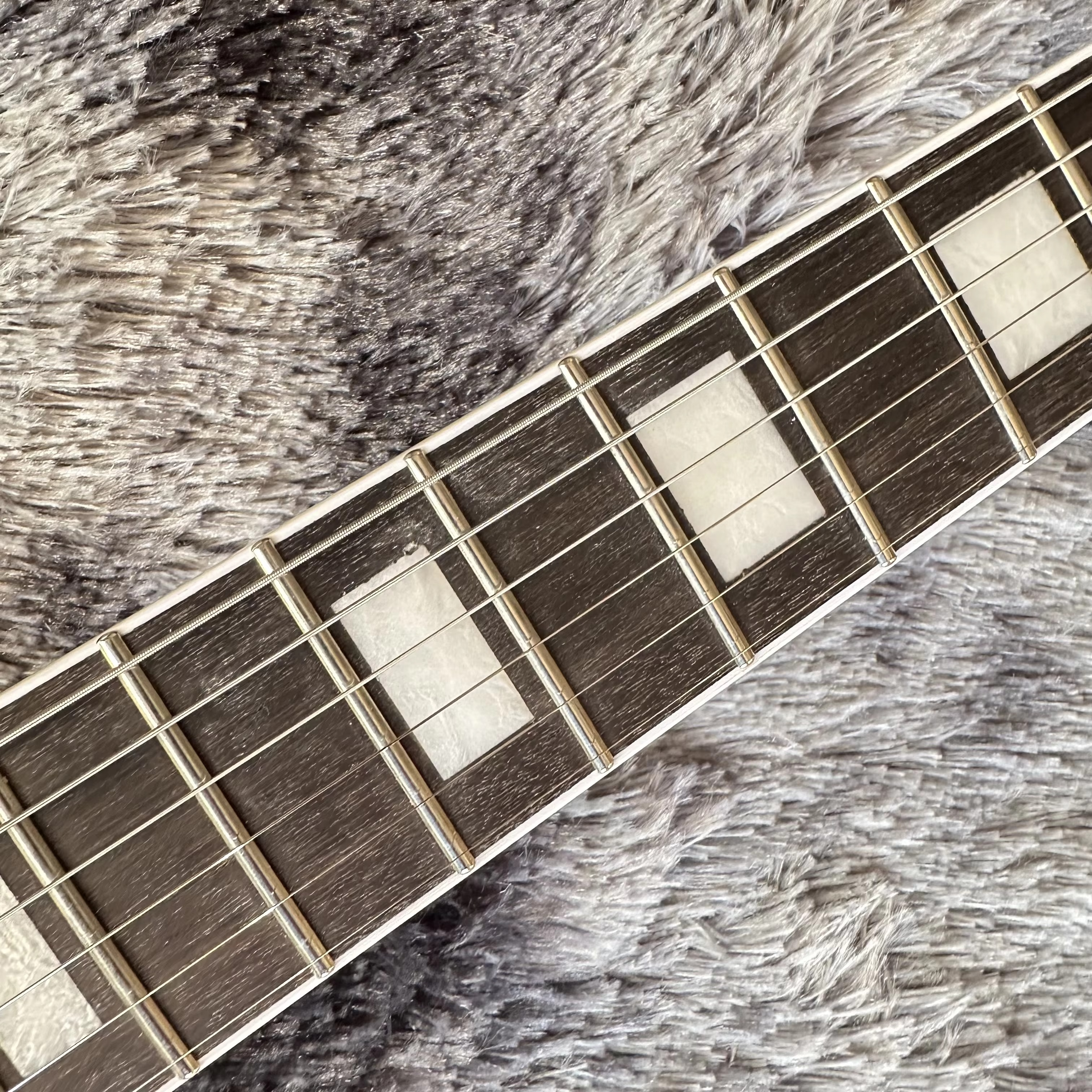 Electric Guitar ZAKK Yellow Bullseye Maple Fingerboard 2H Pickups