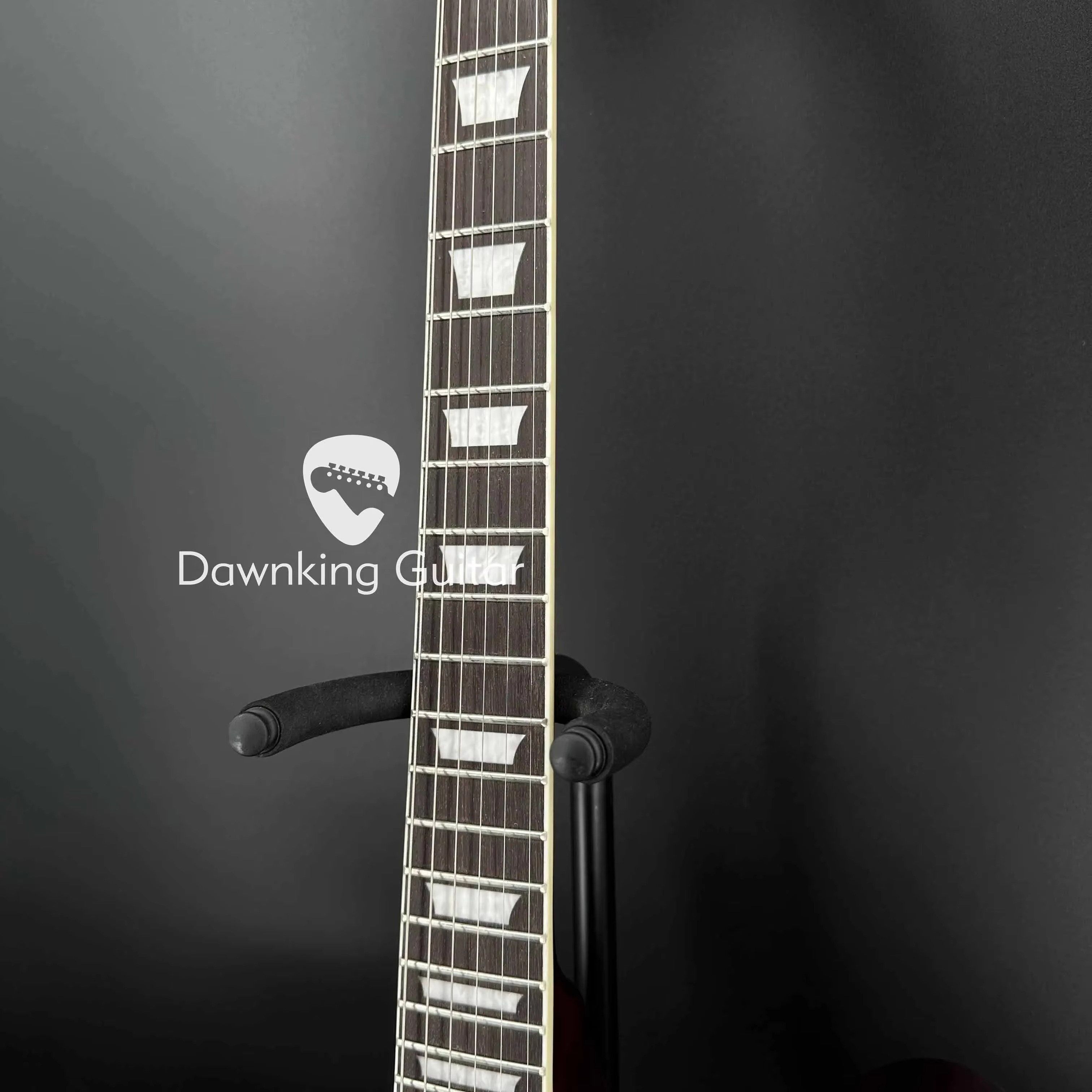 Top-quality Brown "Firebird" electric guitar pickup, chrome accessories, with a bridge, 6-string rosewood body Free shipping