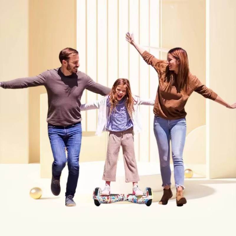 High Quality 8 Inch Two Wheel Hoverboard Electric Self Balancing Scooter Led Lights Self-balancing Electric Scooters