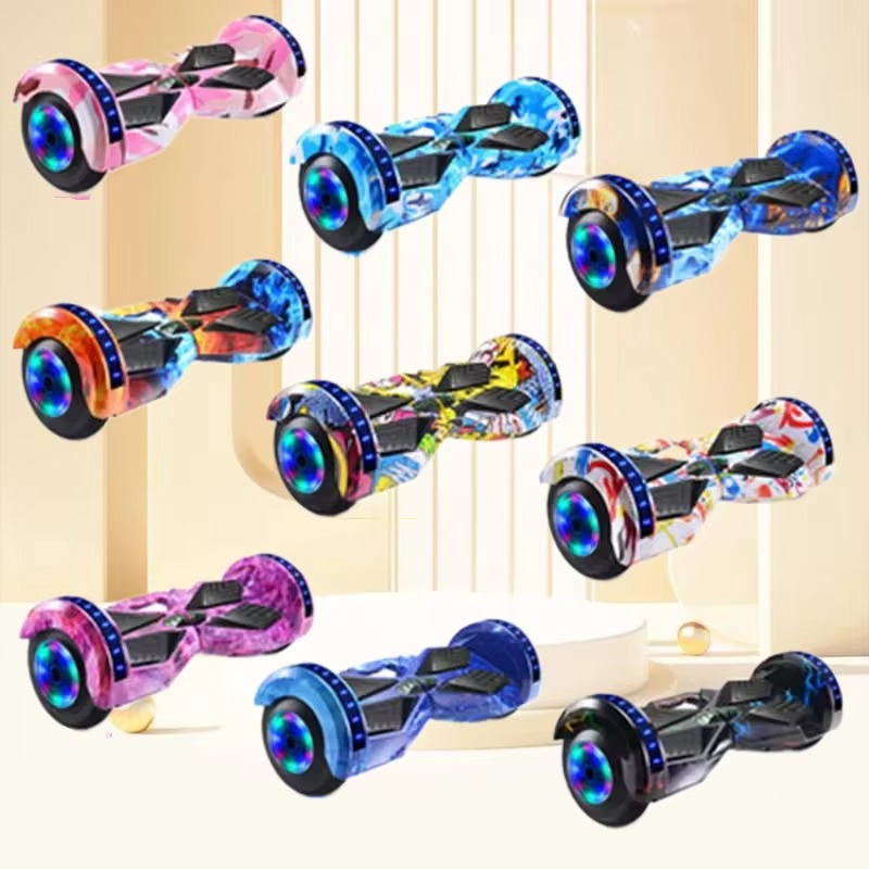 High Quality 8 Inch Two Wheel Hoverboard Electric Self Balancing Scooter Led Lights Self-balancing Electric Scooters