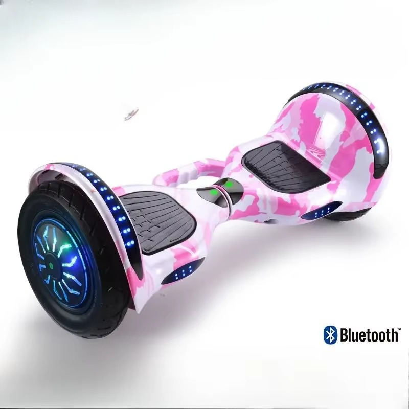 China Customized two wheel smart balance electric scooter 10 Inch 36V hoverboard electrique for kids 6-12