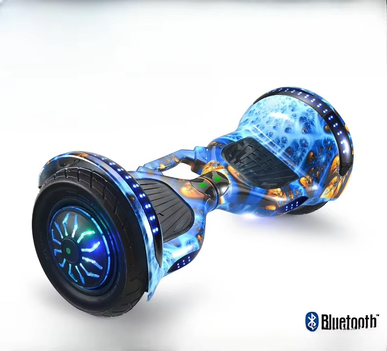 China Customized two wheel smart balance electric scooter 10 Inch 36V hoverboard electrique for kids 6-12