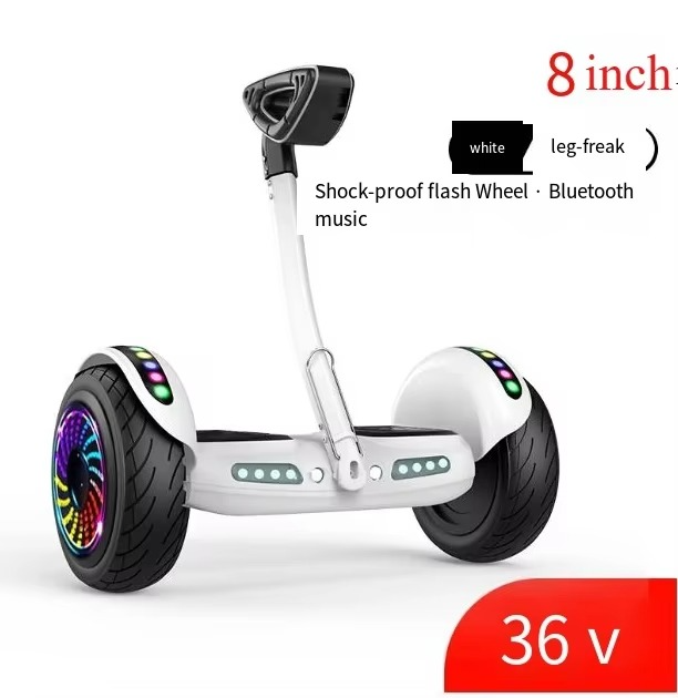 self balancing hoverboard 8/10 inch 36/54V Kids Adult Smart Handle Leg Bar Electric Scooter 2 Wheel Stand Up Self Balancing Hove