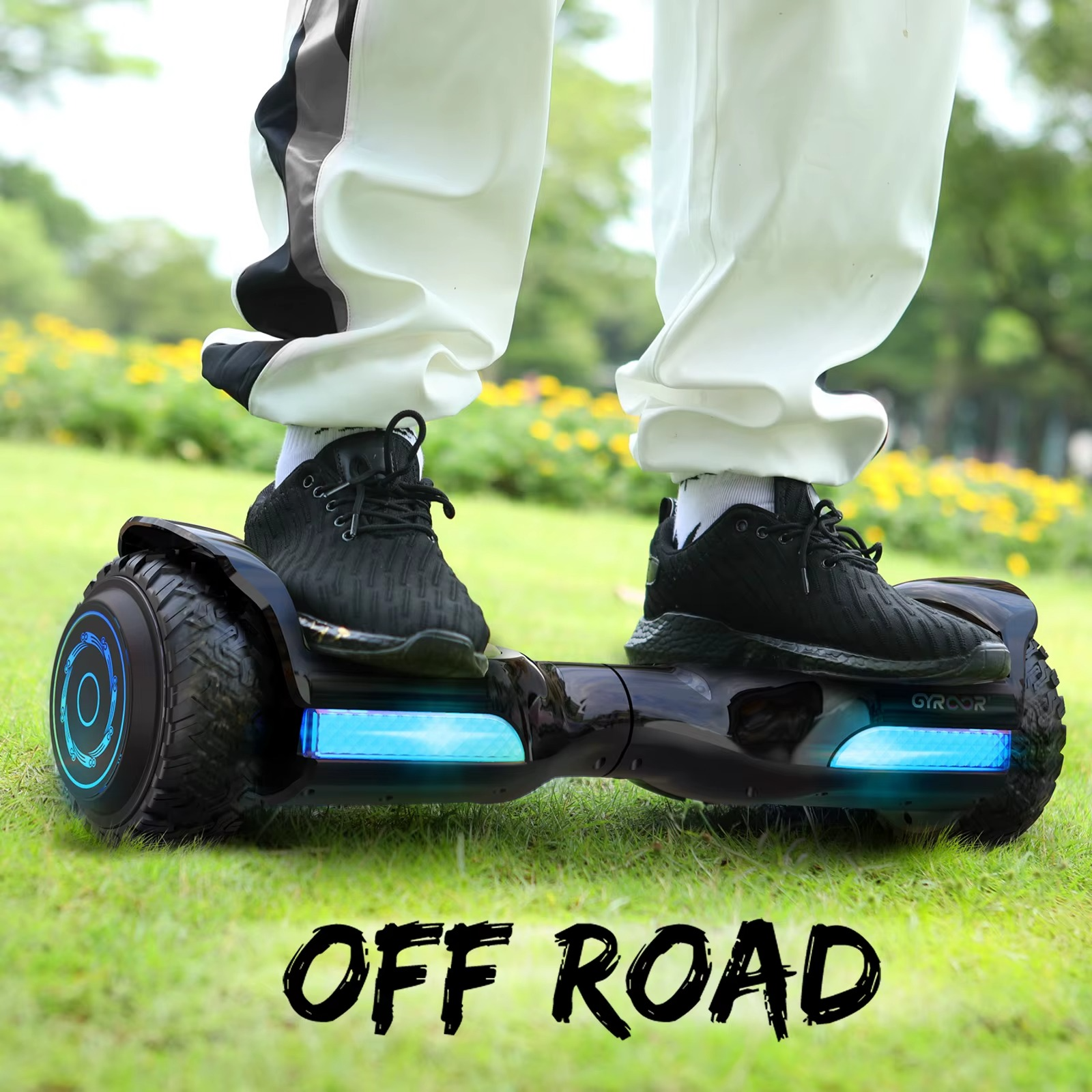 Cheap Original 6.5'' 2 Wheel Led Light Electric Scooter Hoverboards with Self Balance Black-500w-36V-6.5 inch