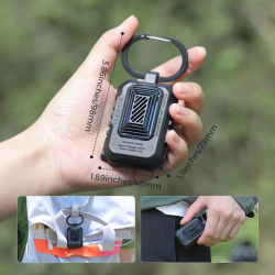 FLEXTAILGEAR Portable Mosquito Repeller LIGHT REPELLER 2 Modes & Repellent Mats, IPX4 Waterproof Design for Outdoor