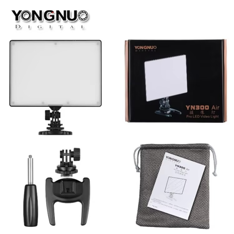 YN300 Air YN300Air LED Cam/era Video Light Adjustable Color Temperature 3200K-5600K for Nikon Pentax Olympus