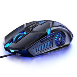 Silver Eagle G5 Mute Wired Mouse Six Keys Luminous Game E-Sports Machinery Computer Accessories