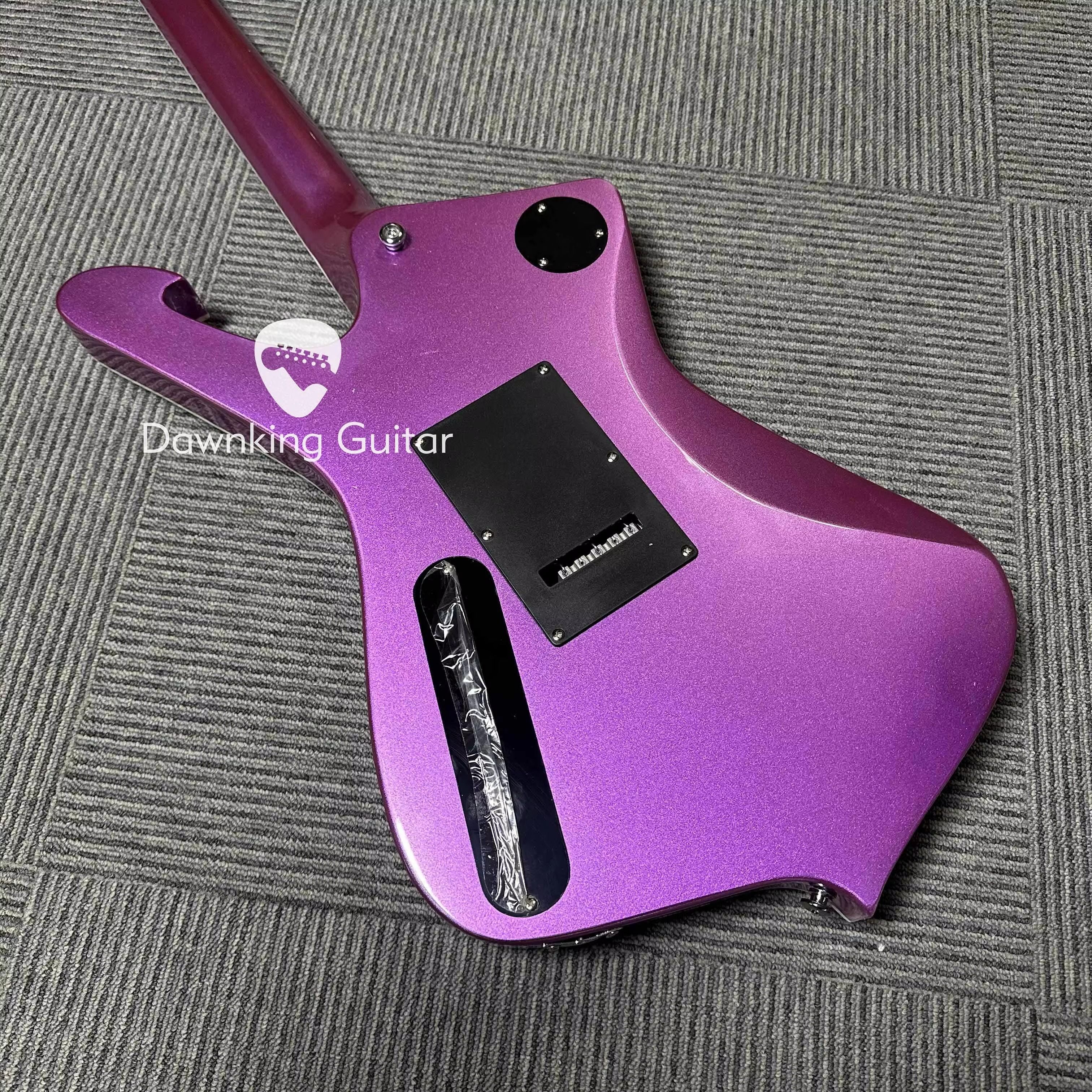 Fast Ship Iceman Electric Guitar Star Top Chrome Hardware FR Bridge 6-String XI free shipping