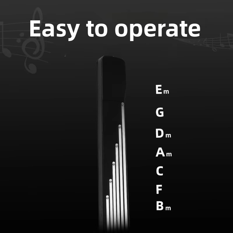 Intelligent Strumless Electric Guitar Automatic Singing Playing Beginner Silent Guitar Band Portable Accompaniment Instrument