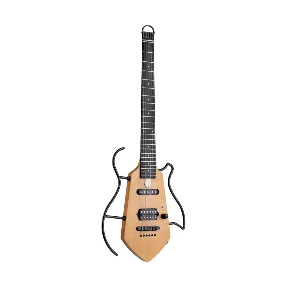 Electric Guitar Portable Detachable High Quality Electric Guitars Professional Headless Guitars Travel Musical Instruments