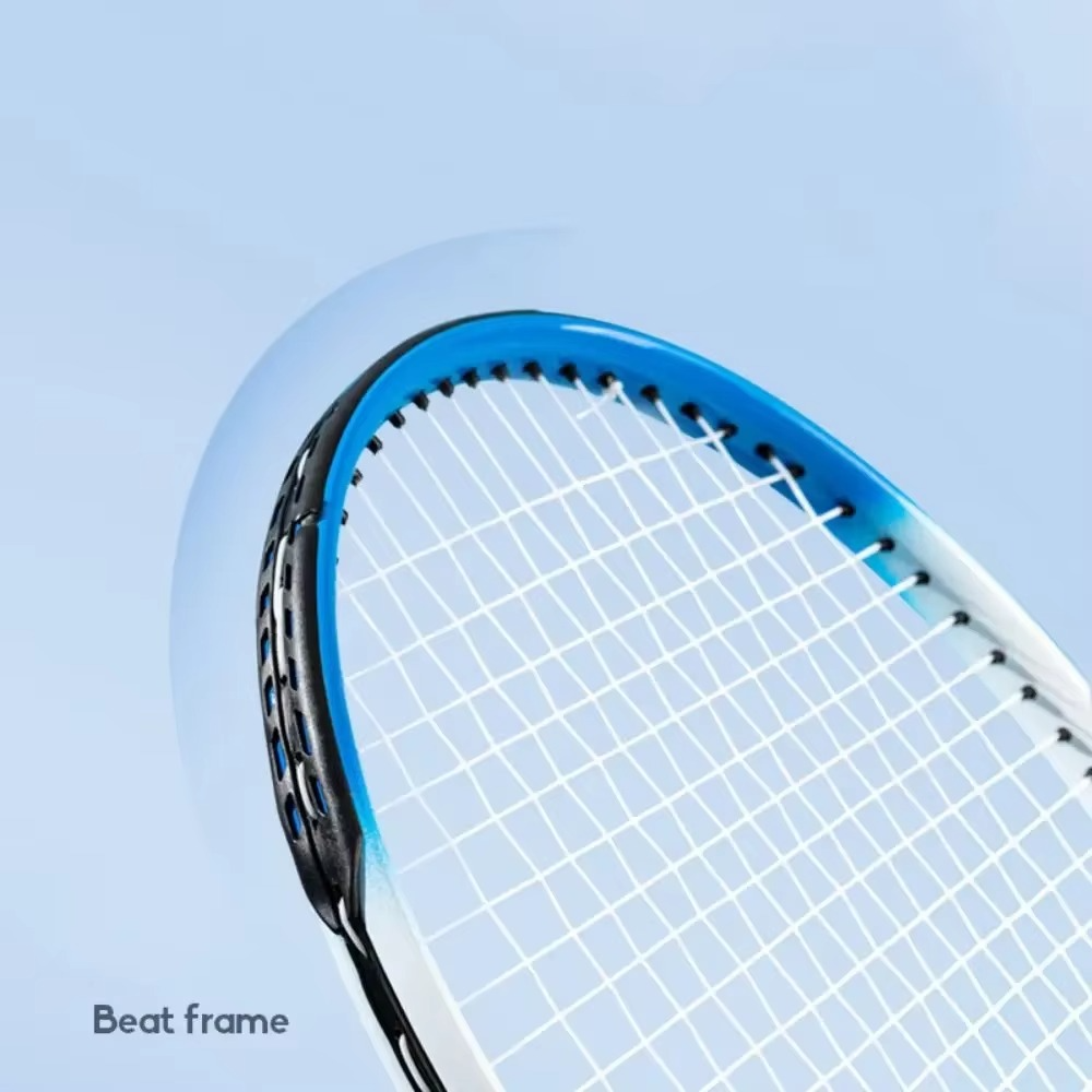 1 Set Single Tennis Racket Set for Kids Shock Absorbing Portable Tennis Trainer Rebound Lightweight Sports Game Outdoor Toys