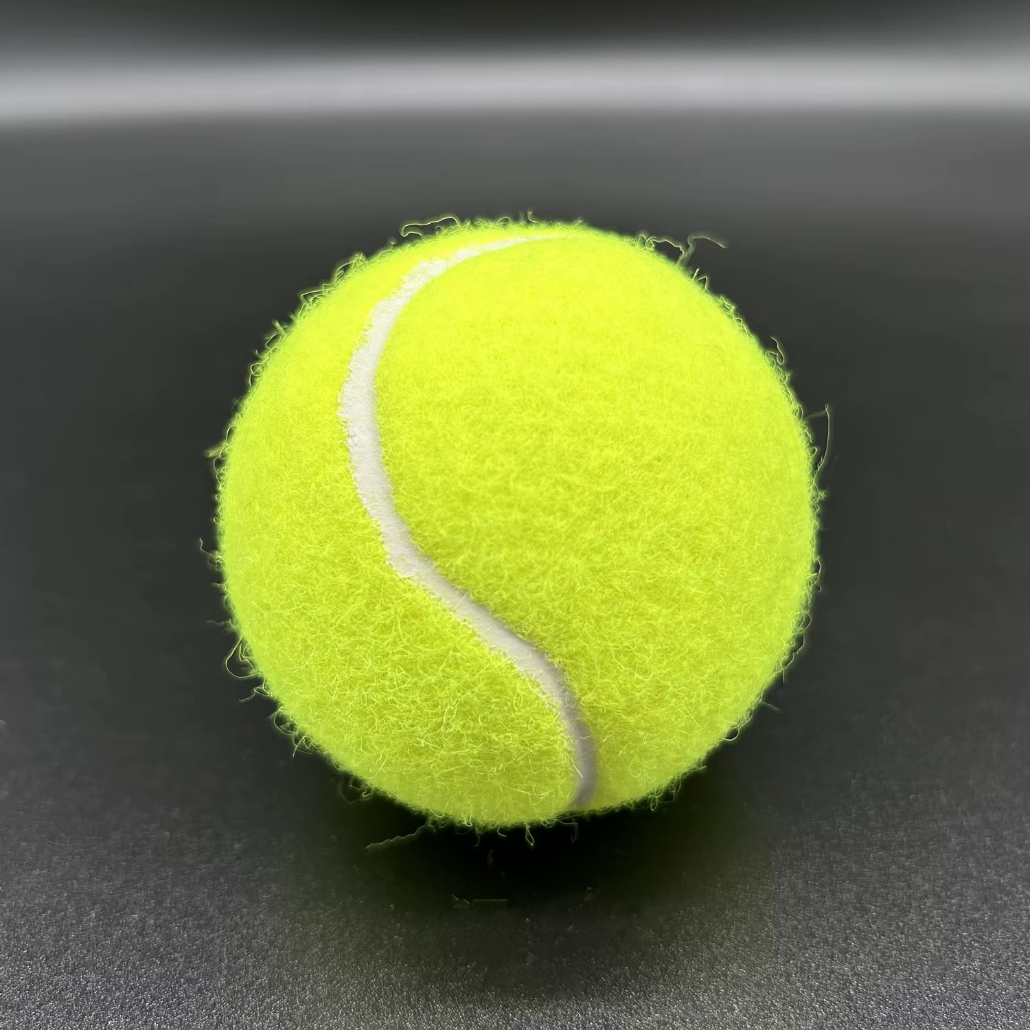 Wholesale High Elastic Chemical Fiber Tennis Balls Customized Logo Professional Rubber Tennis Padel Ball for Training