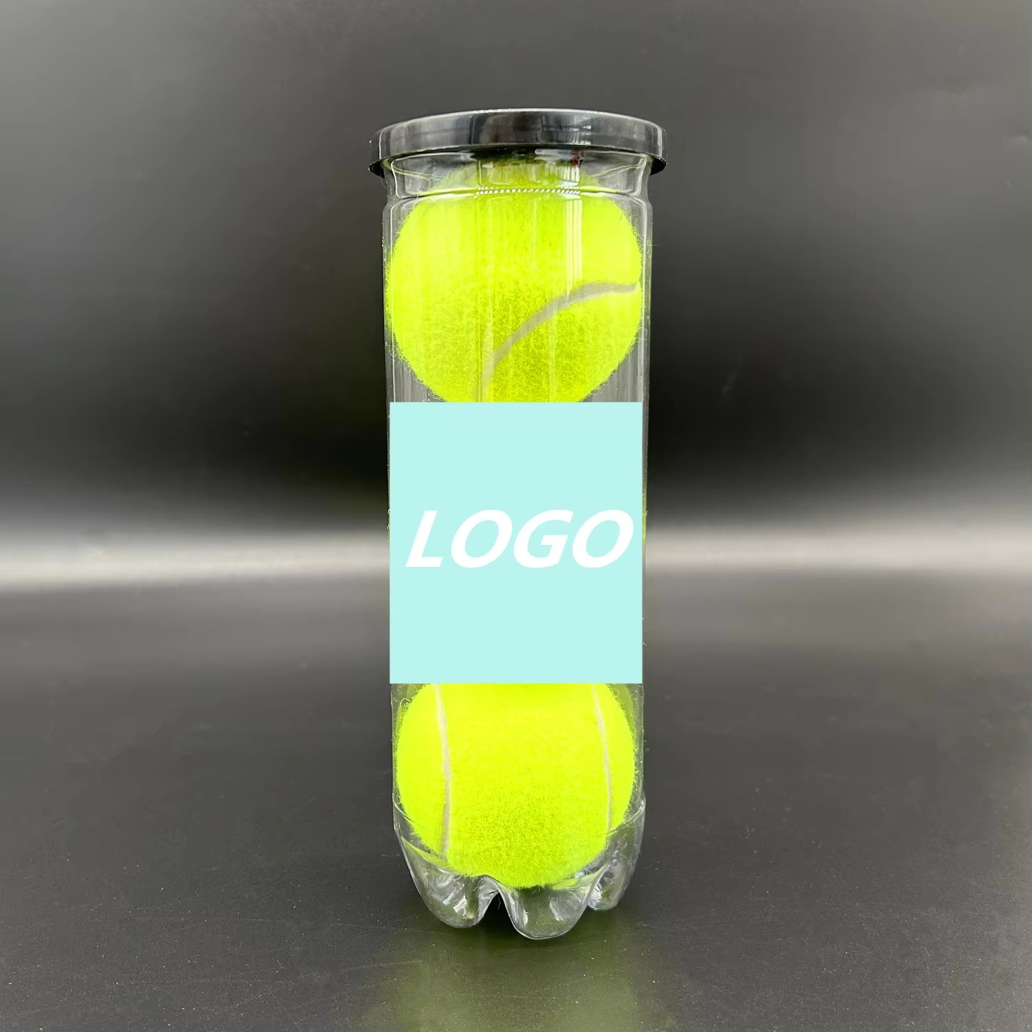 Wholesale High Elastic Chemical Fiber Tennis Balls Customized Logo Professional Rubber Tennis Padel Ball for Training