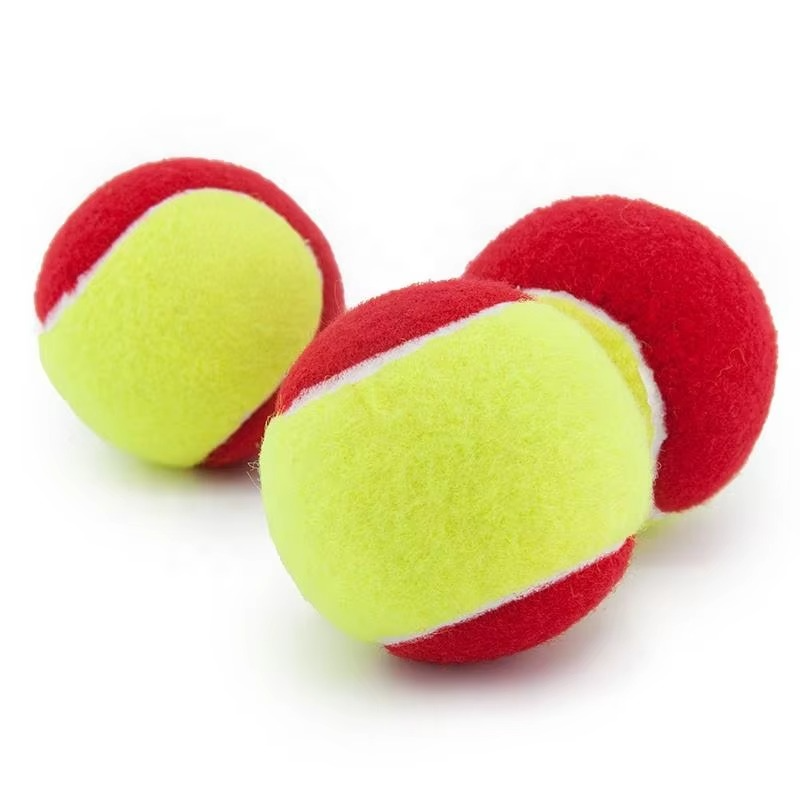Wholesale Good Quality ITF Approved Custom Logo Stage 3 Low Pressurized Red Tennis Ball for Kids