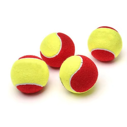 Wholesale Good Quality ITF Approved Custom Logo Stage 3 Low Pressurized Red Tennis Ball for Kids