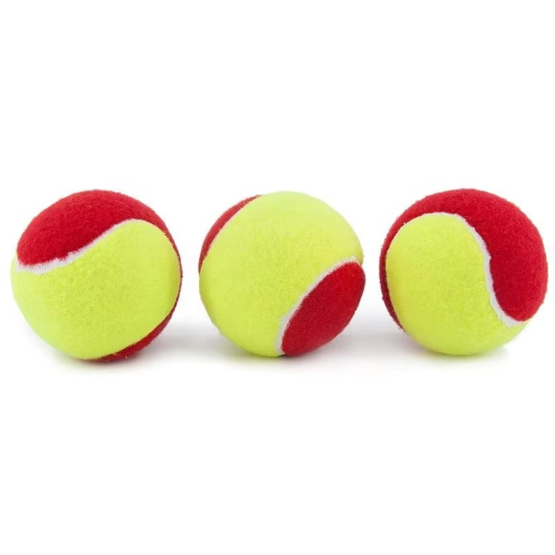 Wholesale Good Quality ITF Approved Custom Logo Stage 3 Low Pressurized Red Tennis Ball for Kids