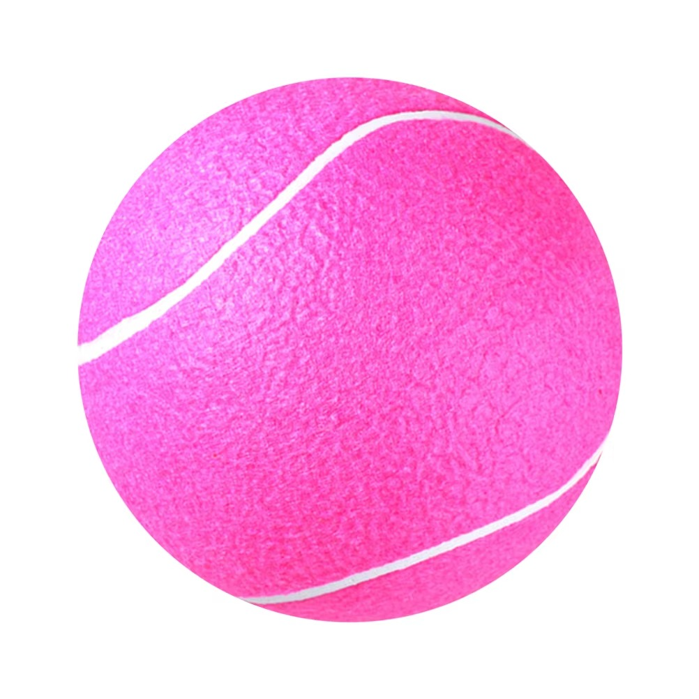 8 Inch Giant Inflatable Tennis Kids Educational Outdoor Camping Hiking Parent Child Interaction Oversized Soft Durable Rubber