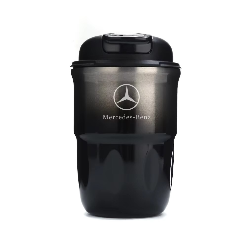 2025 New Car Portable Travel Coffee Cup 316 Stainless Steel Insulated Cup for Mercedes Benz B/C/E/S Class A Class C200L GLC GLK