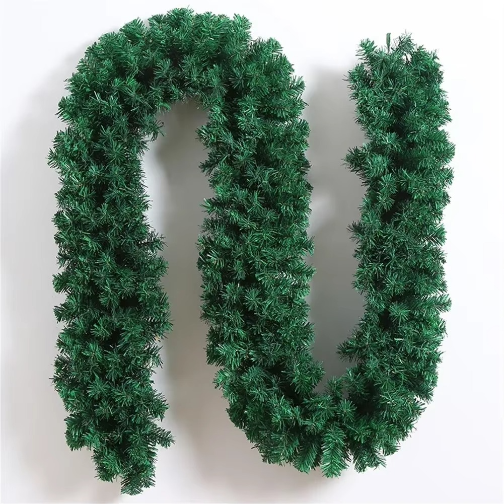 2.7M Artificial Pine Leaf Rattan Strip Artificial Christmas Garland Christmas Decorations 2024 Christmas Home Decoration Supply