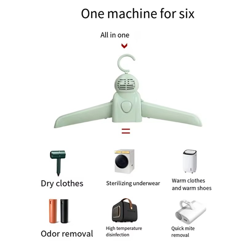 Shoe Dryer Smart Home Small Dryer Warm Air Clothes Dryer Business Trip Artifact US-Plug
