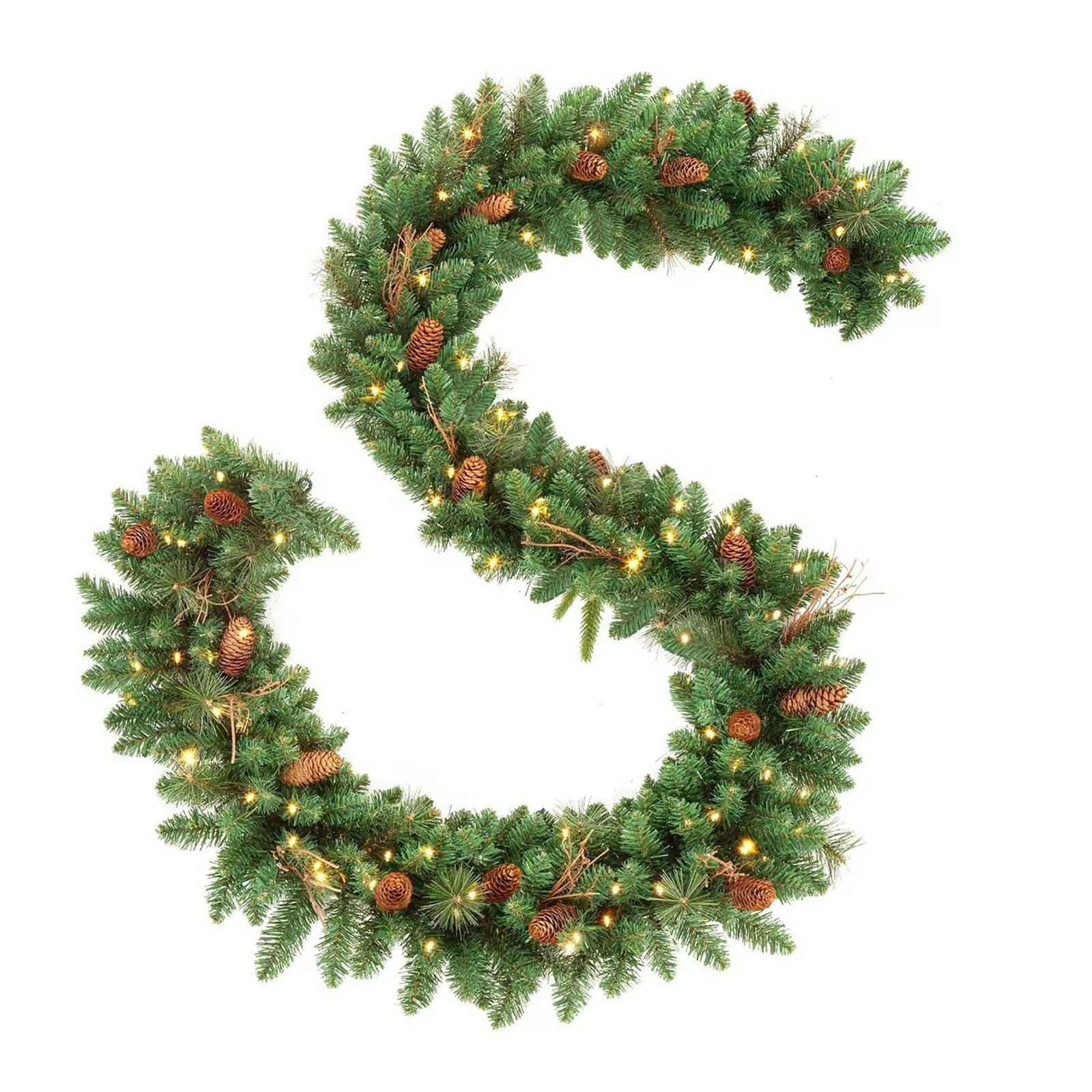 Christmas Winter Vine Decoration With Lights And Rattan Decorations For Home Indoor Or Outdoor Christmas Party Decorations