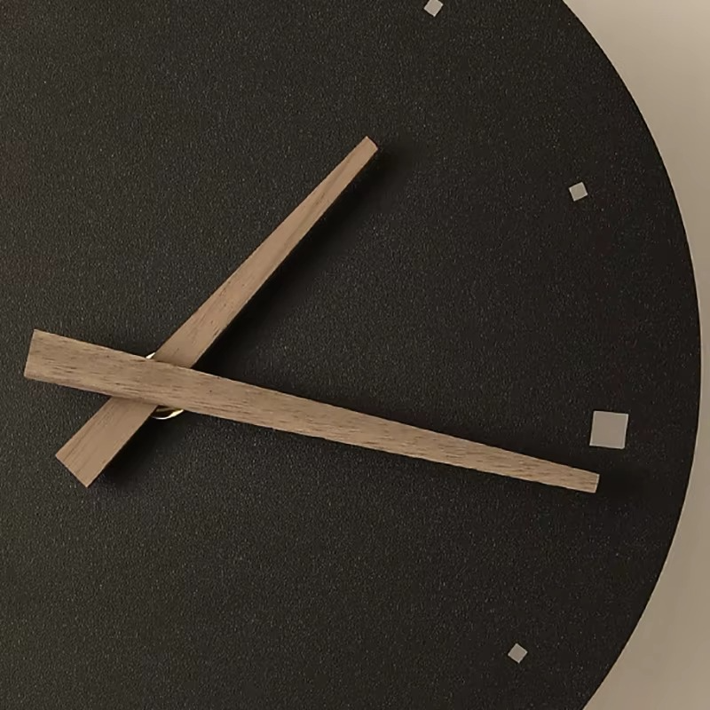 Nordic High-End Iron Acrylic Clock Light LED Decor Home Wall Lamp Bar Bedroom Foyer Dining Room Lighting Fixtures