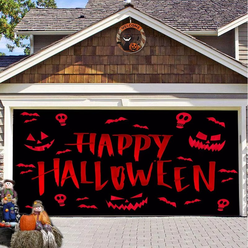 Halloween Garage Door Covers