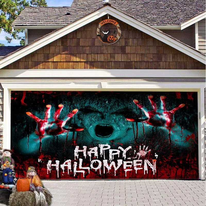 Halloween Garage Door Covers