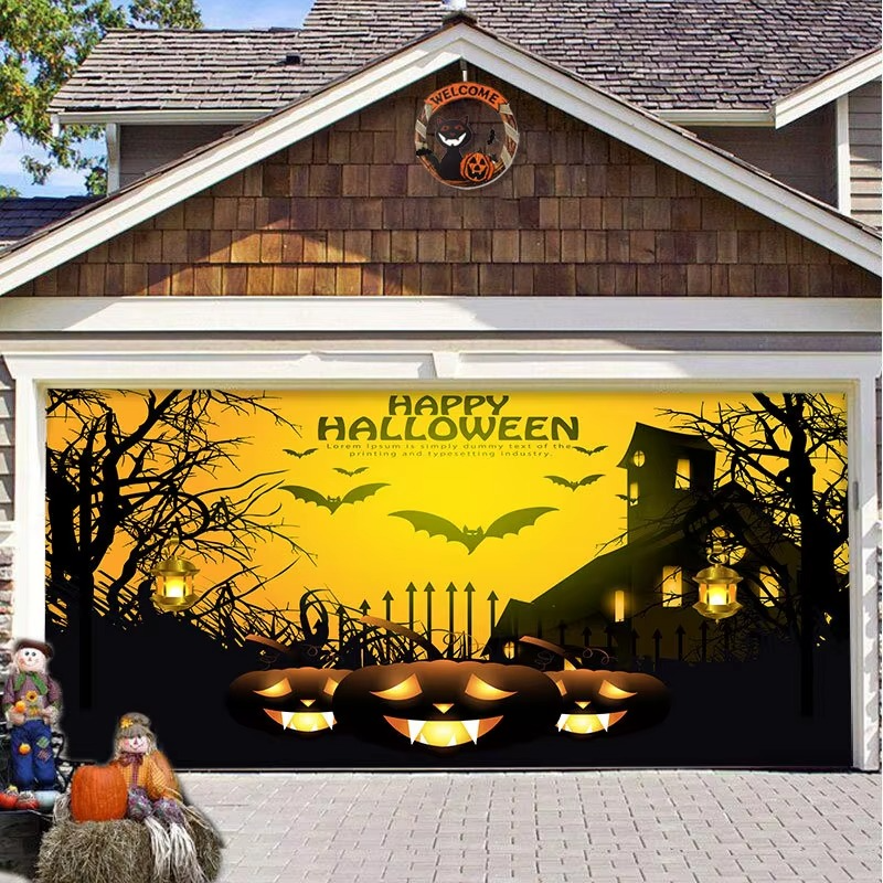 Halloween Garage Door Covers