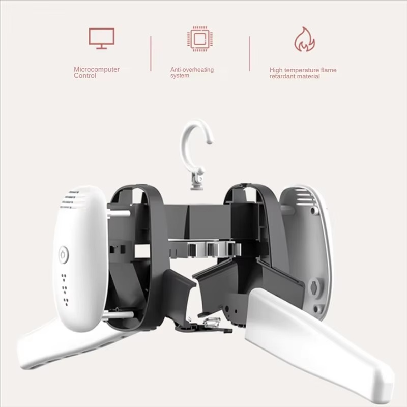 Foldable Dryer Clothes Rack Portable Dryer Clothes Hangers Laundry Electric Dryer Machine For Dormitory Home US Plug