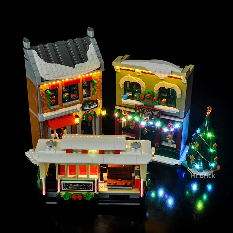 LYBMTWF LED Lighting Kit Compatible with Lego 10308 Holiday Main Street Christmas Model(NOT Include The Model Bricks)
