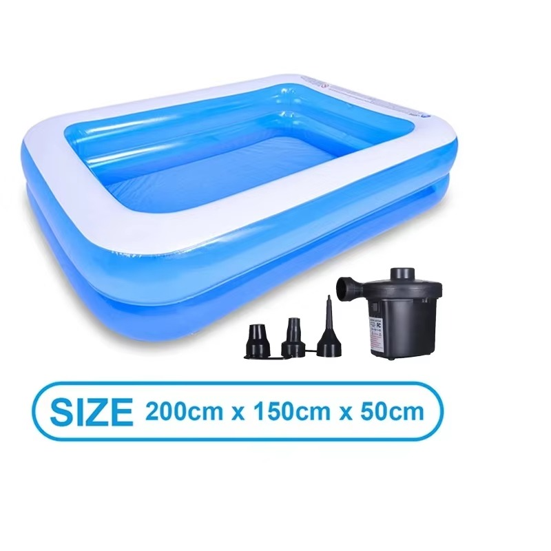 Inflatable Pool 3M 2M 2.6M large family Swimming pools Removable Garden Backyard Outdoor Games Water Party Toy kids Adults baby