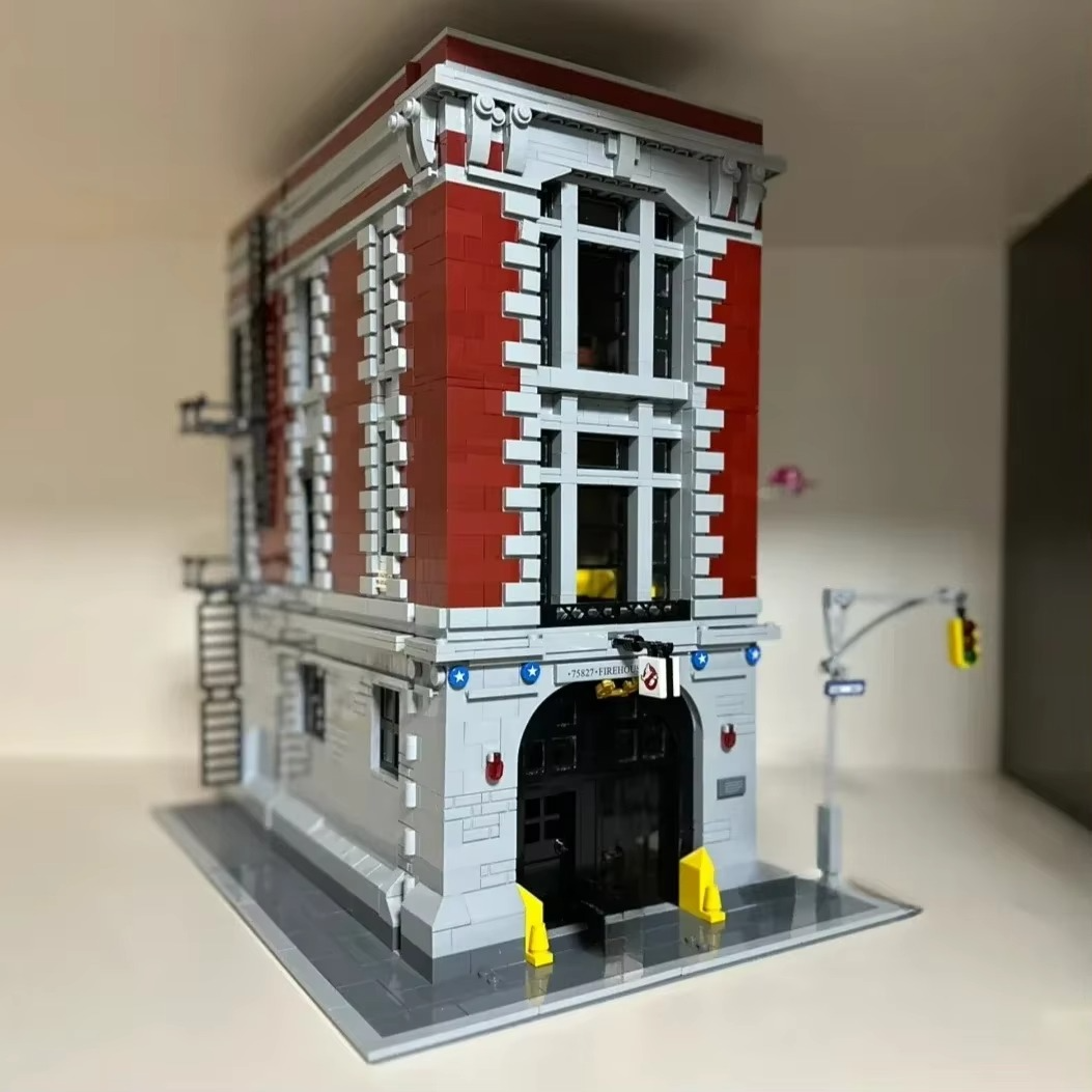 Firehouse Headquarters Building Blocks Sets Compatible With Legoed Particles Suitable For Christmas Gifts 75827