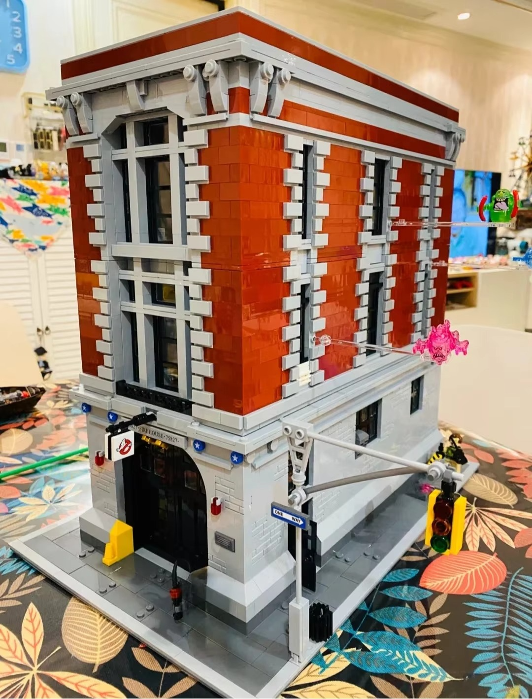 Firehouse Headquarters Building Blocks Sets Compatible With Legoed Particles Suitable For Christmas Gifts 75827