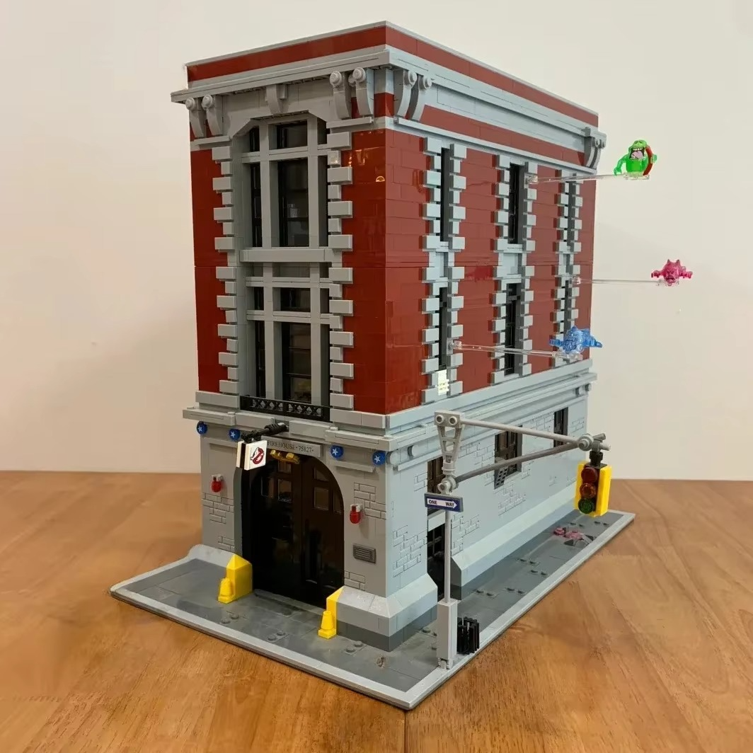 Firehouse Headquarters Building Blocks Sets Compatible With Legoed Particles Suitable For Christmas Gifts 75827