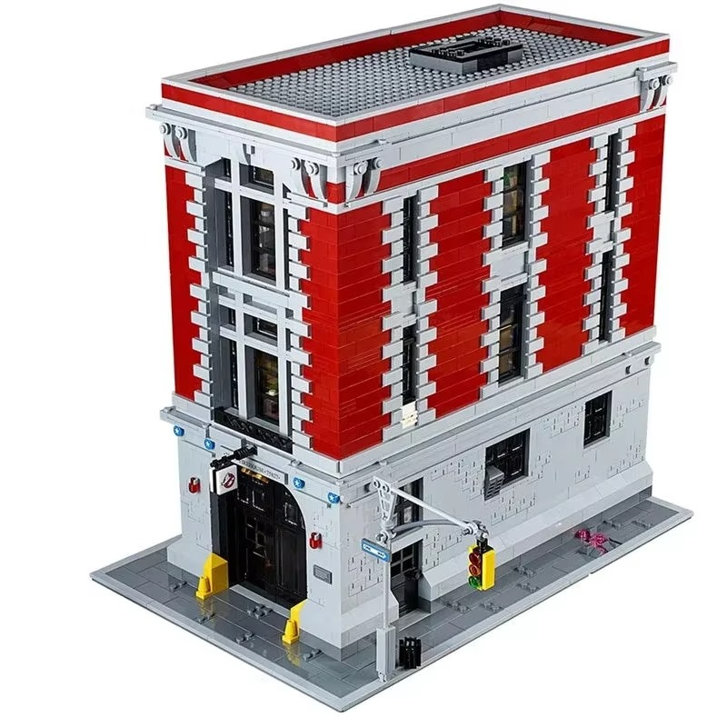 Firehouse Headquarters Building Blocks Sets Compatible With Legoed Particles Suitable For Christmas Gifts 75827