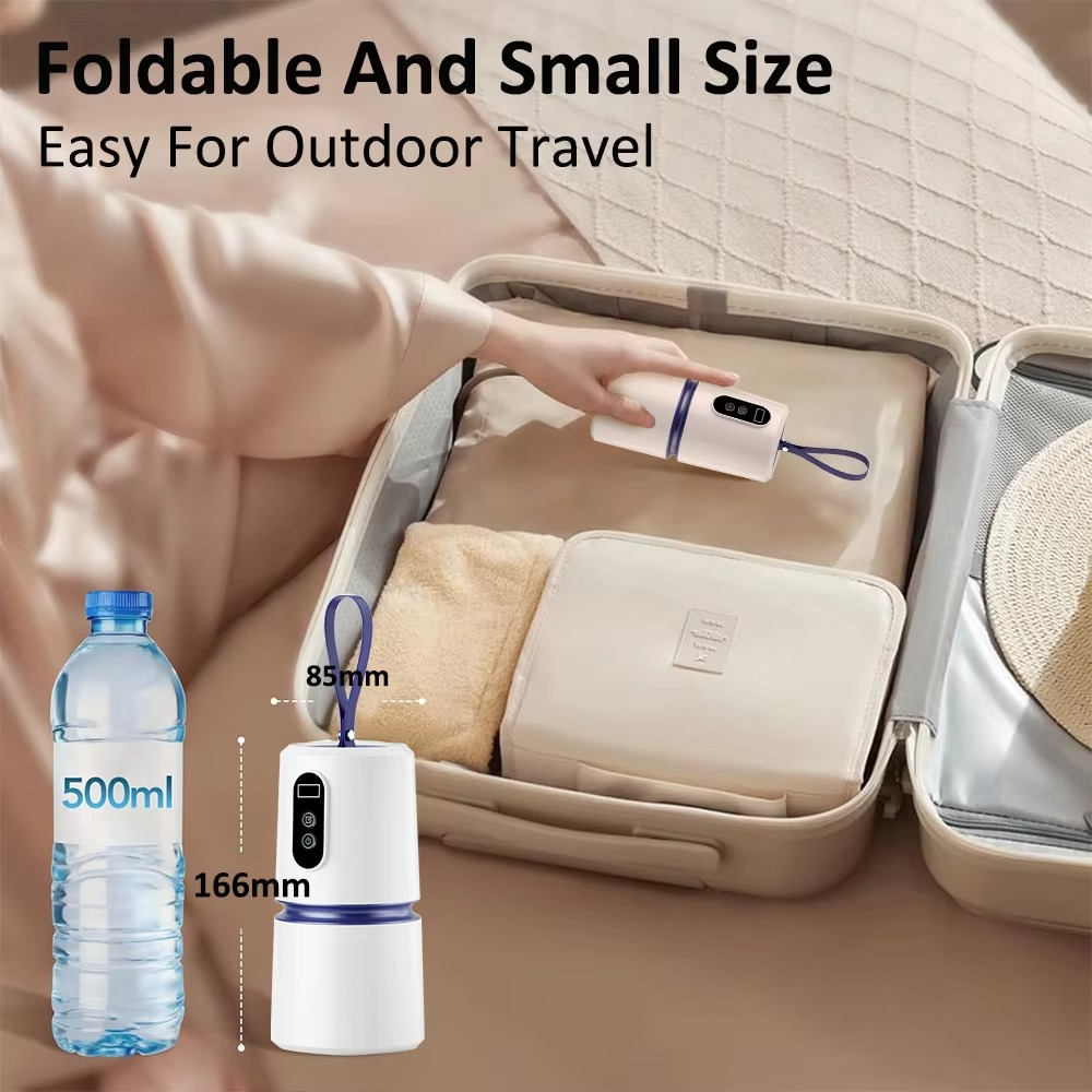 Portable Clothes Dryer Electric Mini Clothing Dryer Foldable Portable Clothes Dryer for Home Travel Fast Drying Laundry Dryer