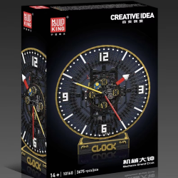 Mould King 10160 Technical Toys The Motorized Mechanical Grand Clock Building Block Assembly Clock Brick Kids Christmas Gift