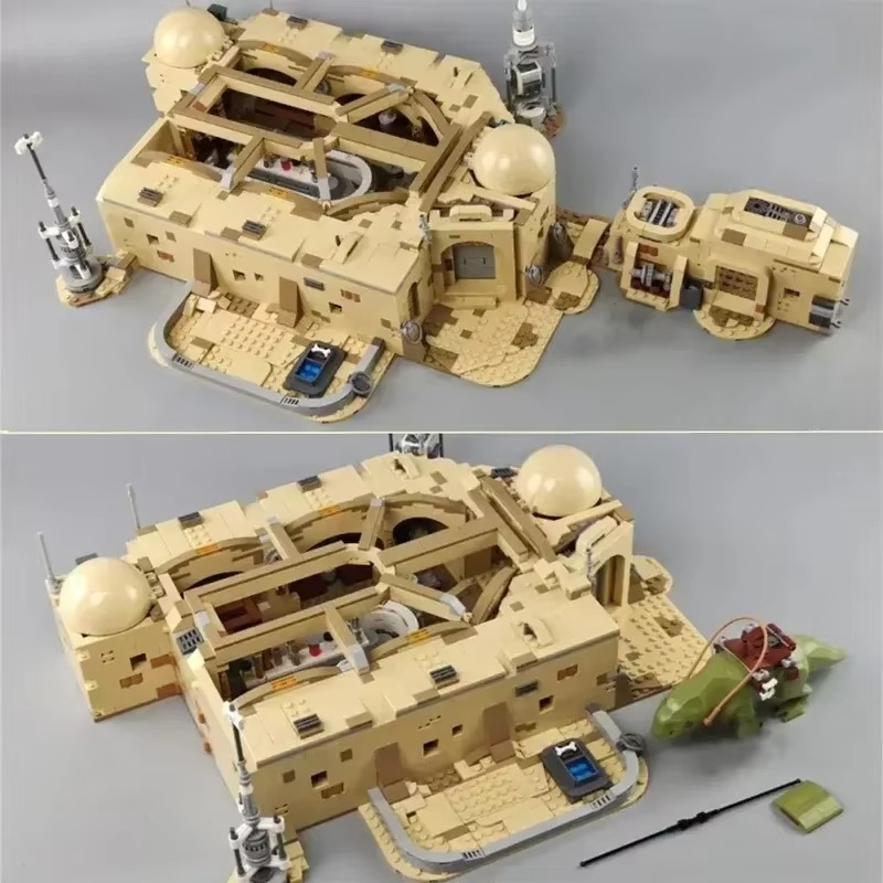 IN STOCK 60016 Mos Eisley Cantina Compatible 75290 Building Blocks Bricks 3187PCS Toys Birthday Christmas Gifts
