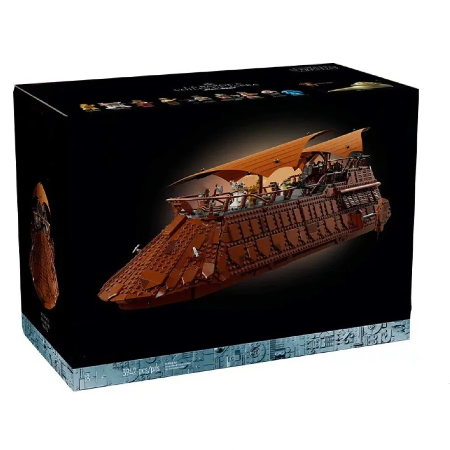 Vintage Sail Barge Building Blocks 75397 Classic Ship Model Kit, Collectible DIY Toy for Adults & Kids (Christmas Birthday Gift)